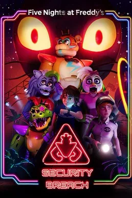 Cover art for Five Nights at Freddy's: Security Breach.