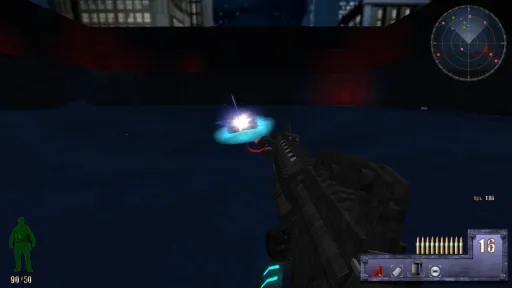 Revelade Revolution updated heads-up display screenshot with higher-resolution HUD art and revised interface presentation.